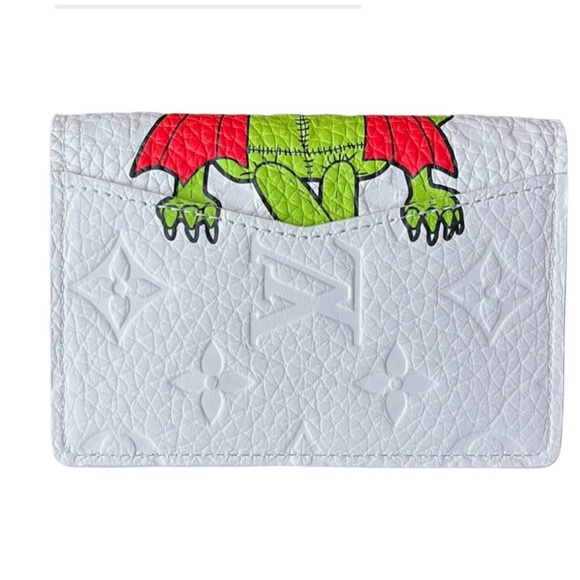 Louis Vuitton x Virgil Abloh EUC Collab Bi fold Wallet/ Card Case - Picture 2 of 8